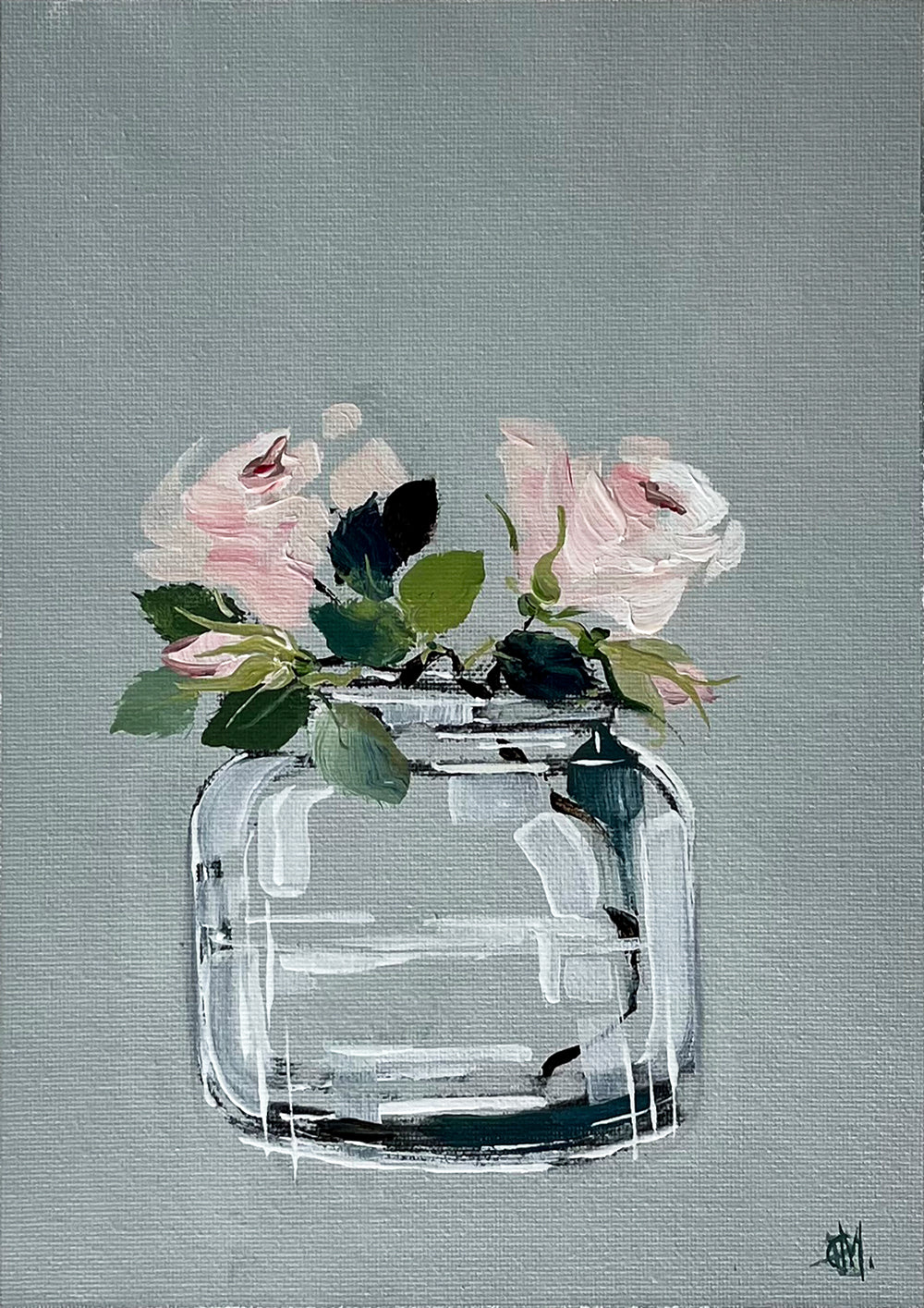 'Beginnings' #1392 roslynmary art.