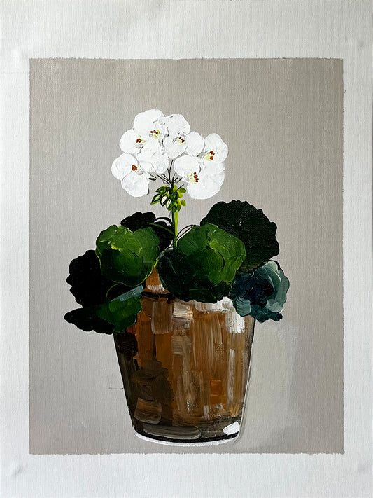 White Edge 'Never Alone' #1406 roslynmary art.