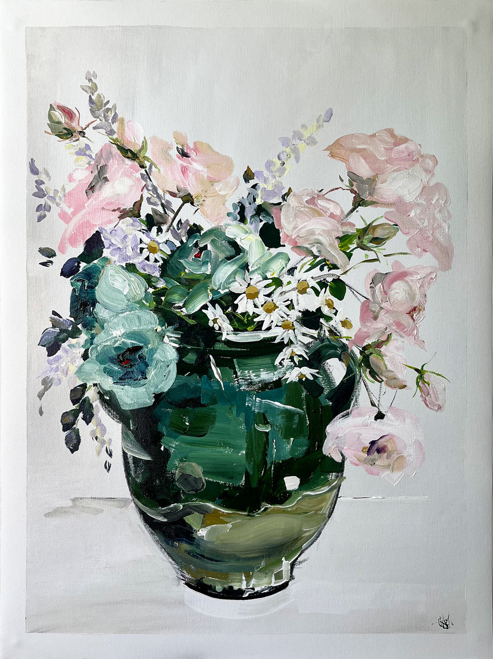 'It's only just Beginning' #1459 roslynmary art.