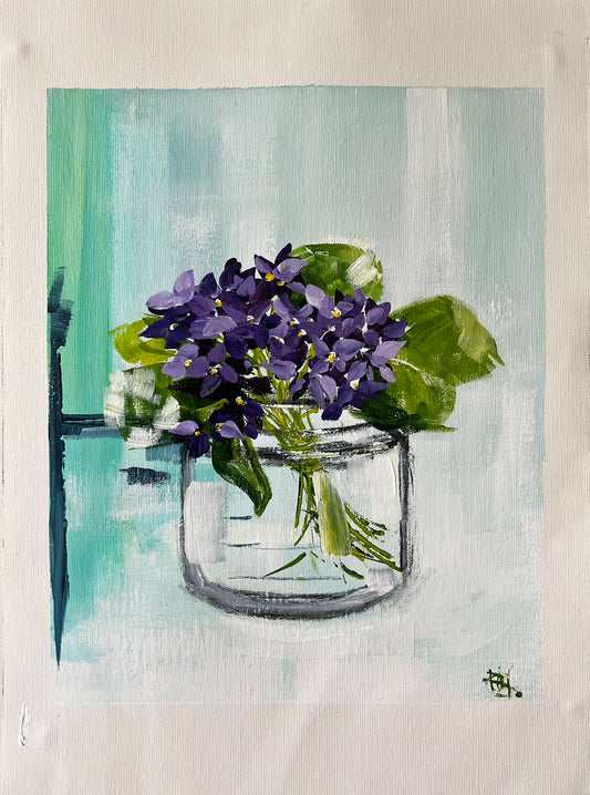 'Quiet Joys' #1489b roslynmary art.