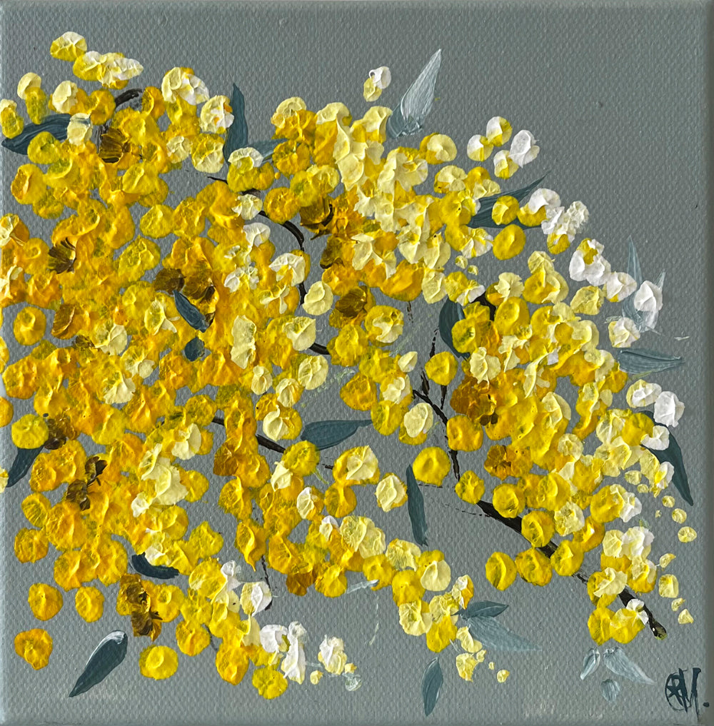 'Wattle' #1760 roslynmary art.