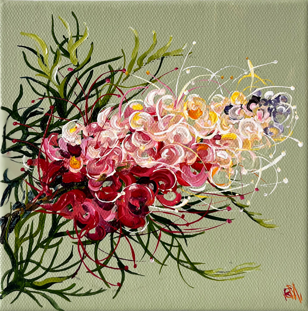 'Grevillea' #1761 roslynmary art.