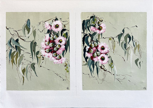 'Two Together' #1763b roslynmary art.