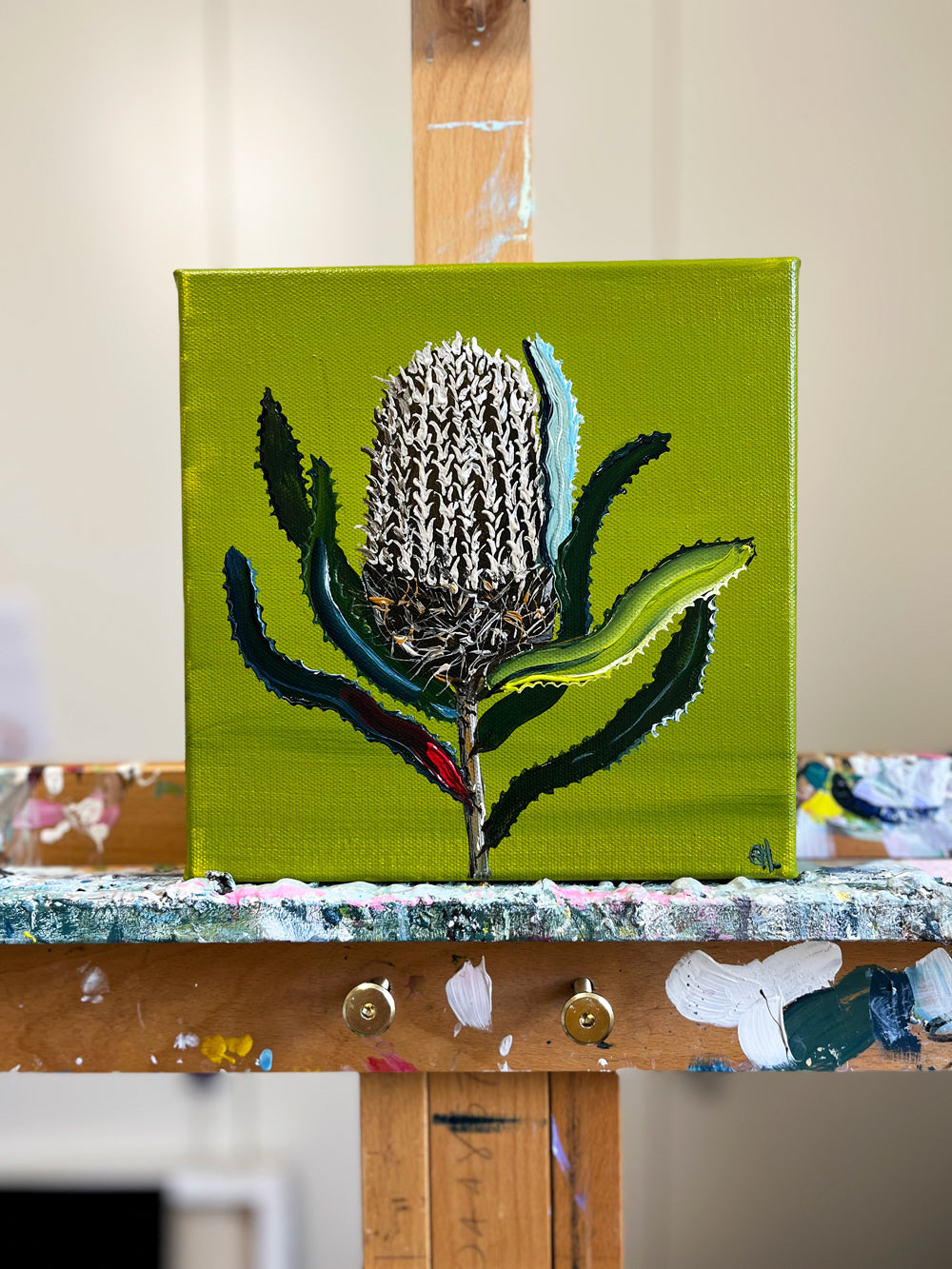 'Banksia' #1770mockup roslynmary art.