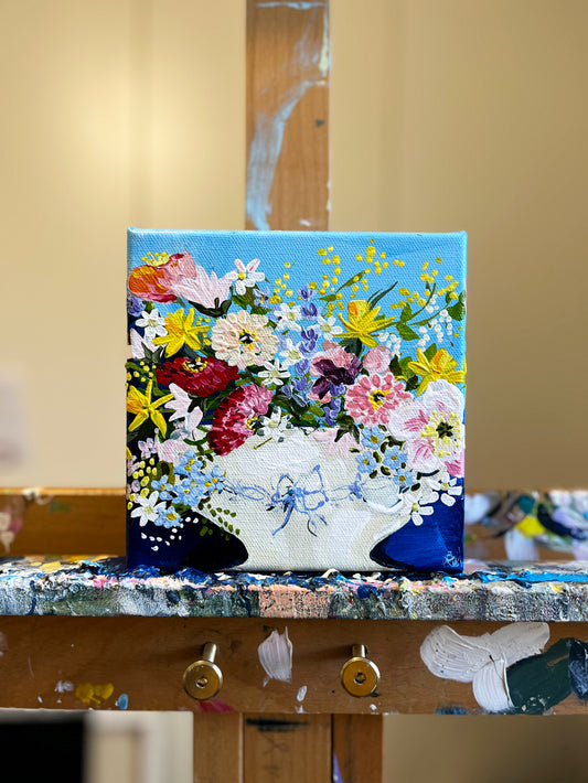 'Joy Comes in the Morning' #1785mockup roslynmary art.