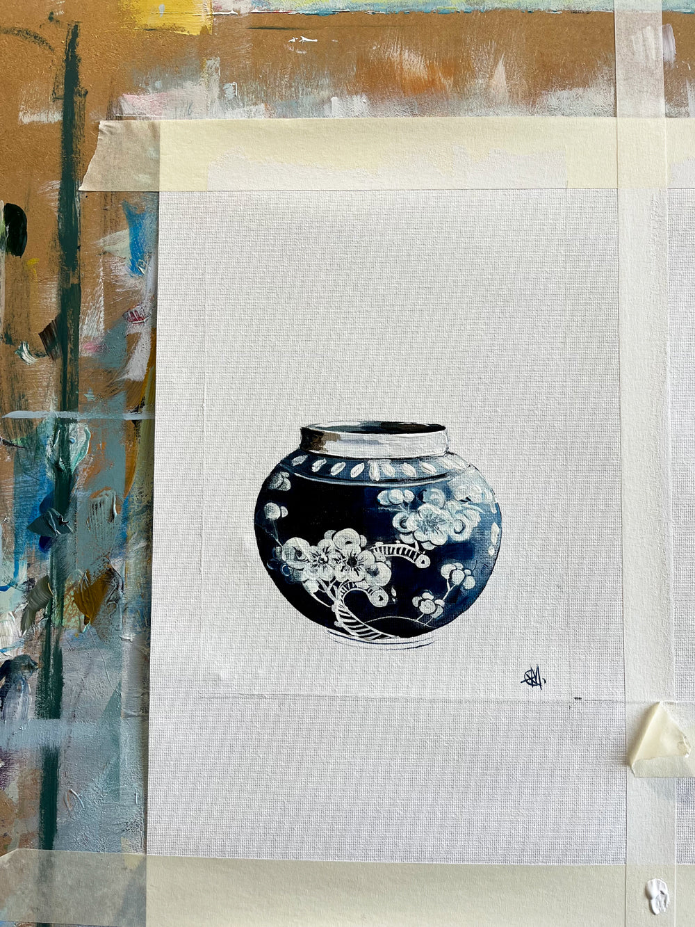 'While I am in the Mood' #1812mockup roslynmary art.