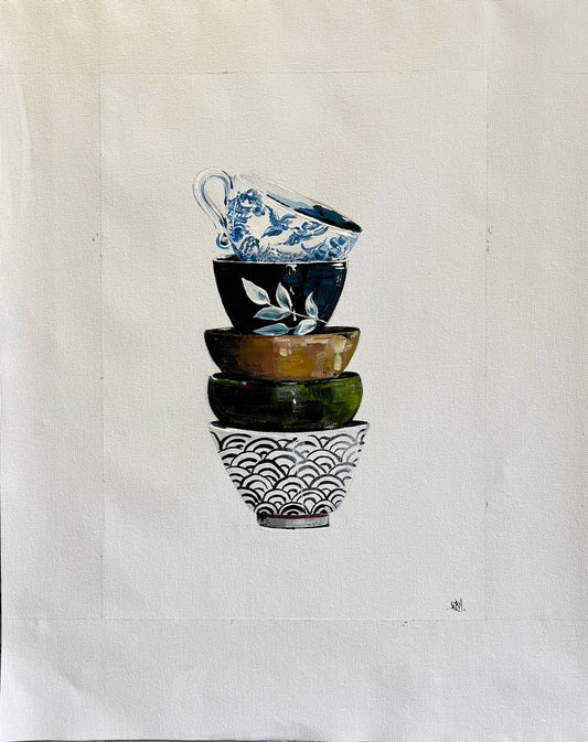 'Don't Fall' #1828b roslynmary art.