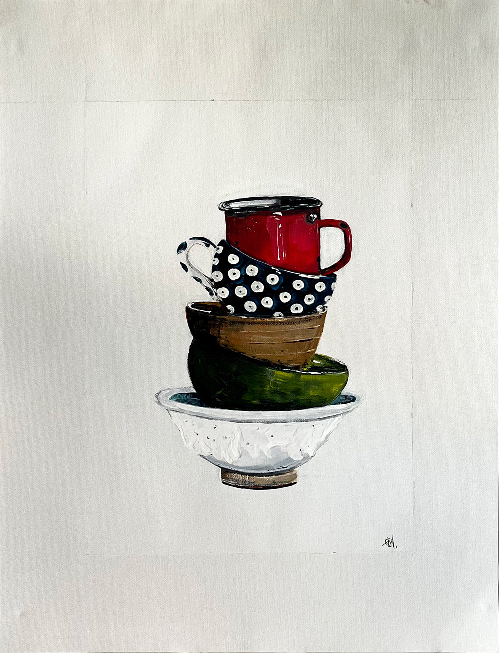 'Watch Your Step' #1829b roslynmary art.