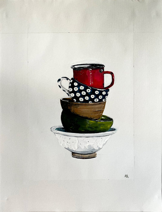 'Watch Your Step' #1829b roslynmary art.