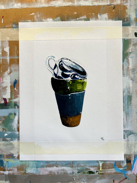 'Leaning on You' #1830mockup roslynmary art.