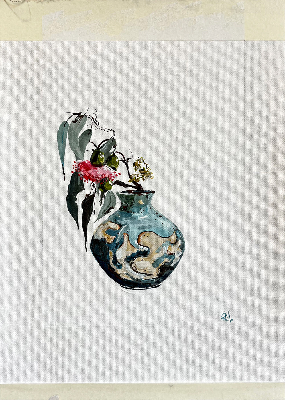 'Contented' #1833b roslynmary art.