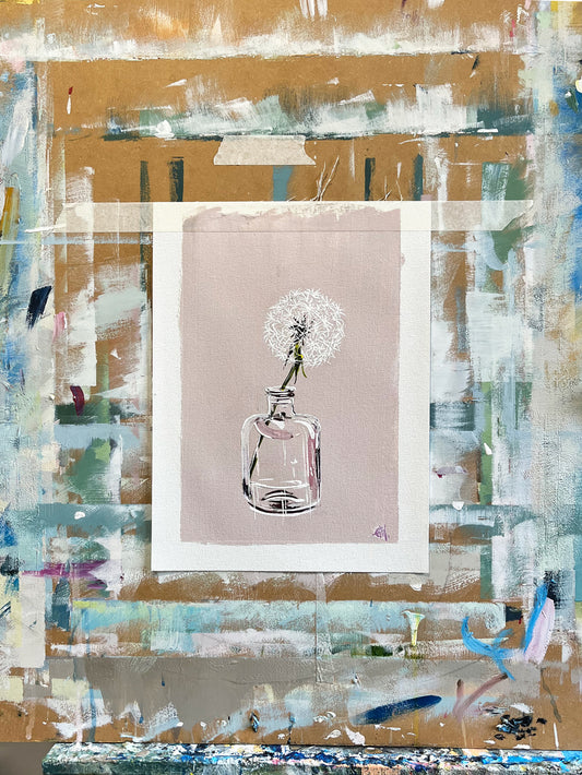 'Wishing and Hoping' #1836mockup roslynmary art.