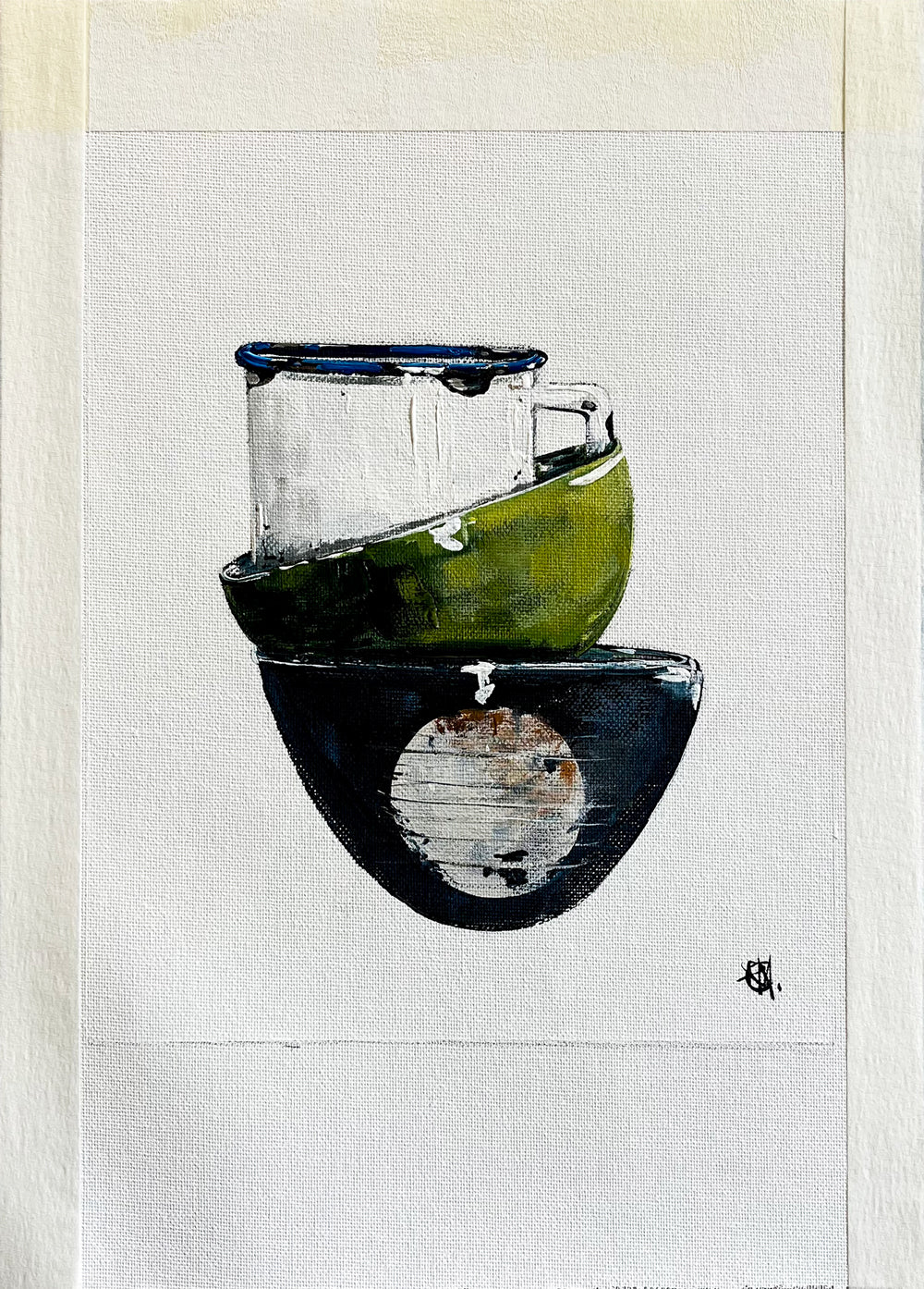 'Balancing Act' #1854b roslynmary art.