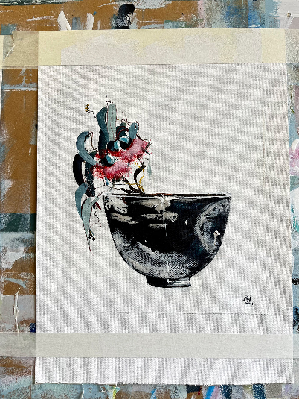 'So at Home with You' #1858mockup roslynmary art.