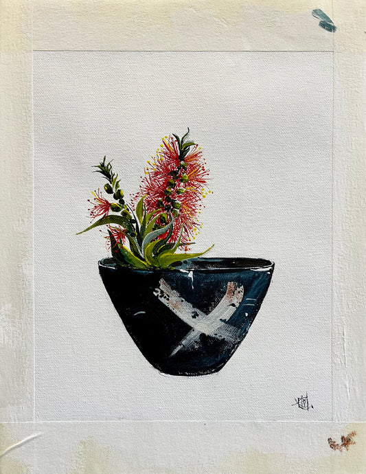 'Kissed' #1860b roslynmary art.