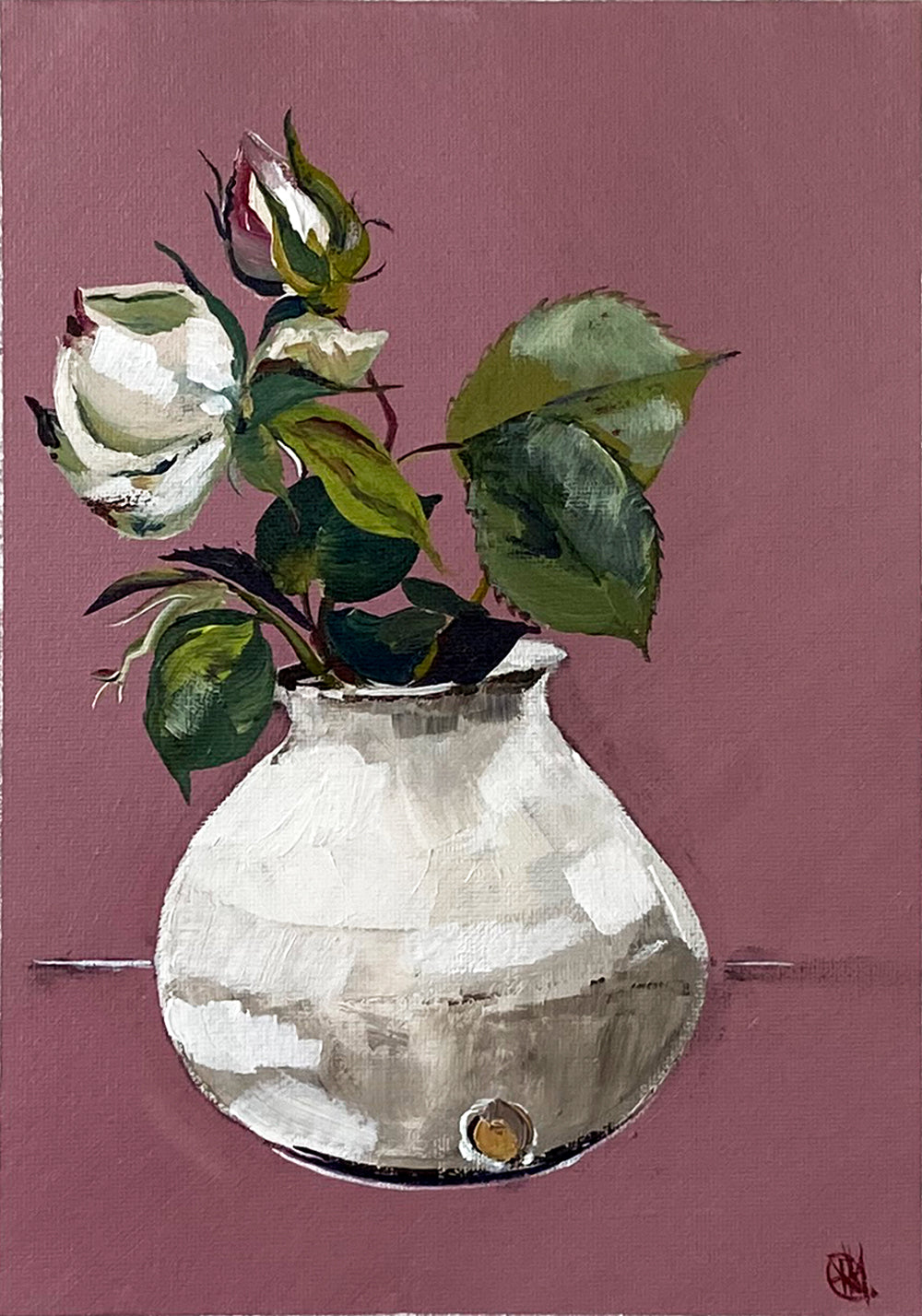 'On the Sill' #947 roslynmary art.