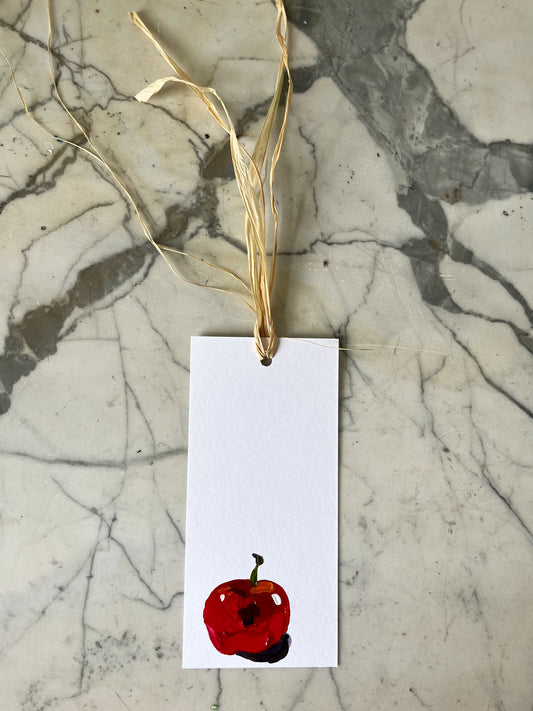 'Apple' Gift Tags.m roslynmary art.