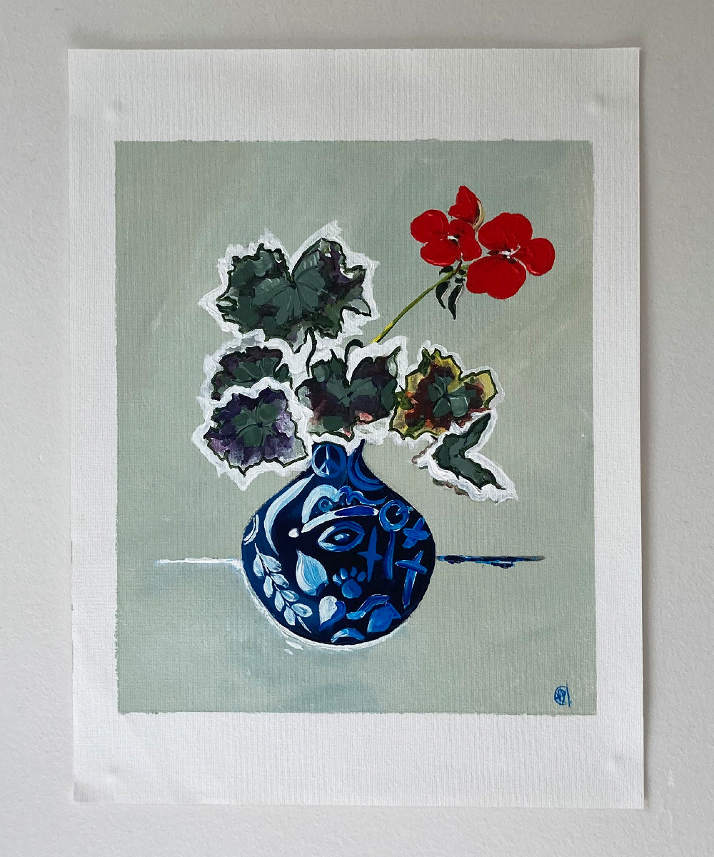 'Peace Out' #678 roslynmary art.