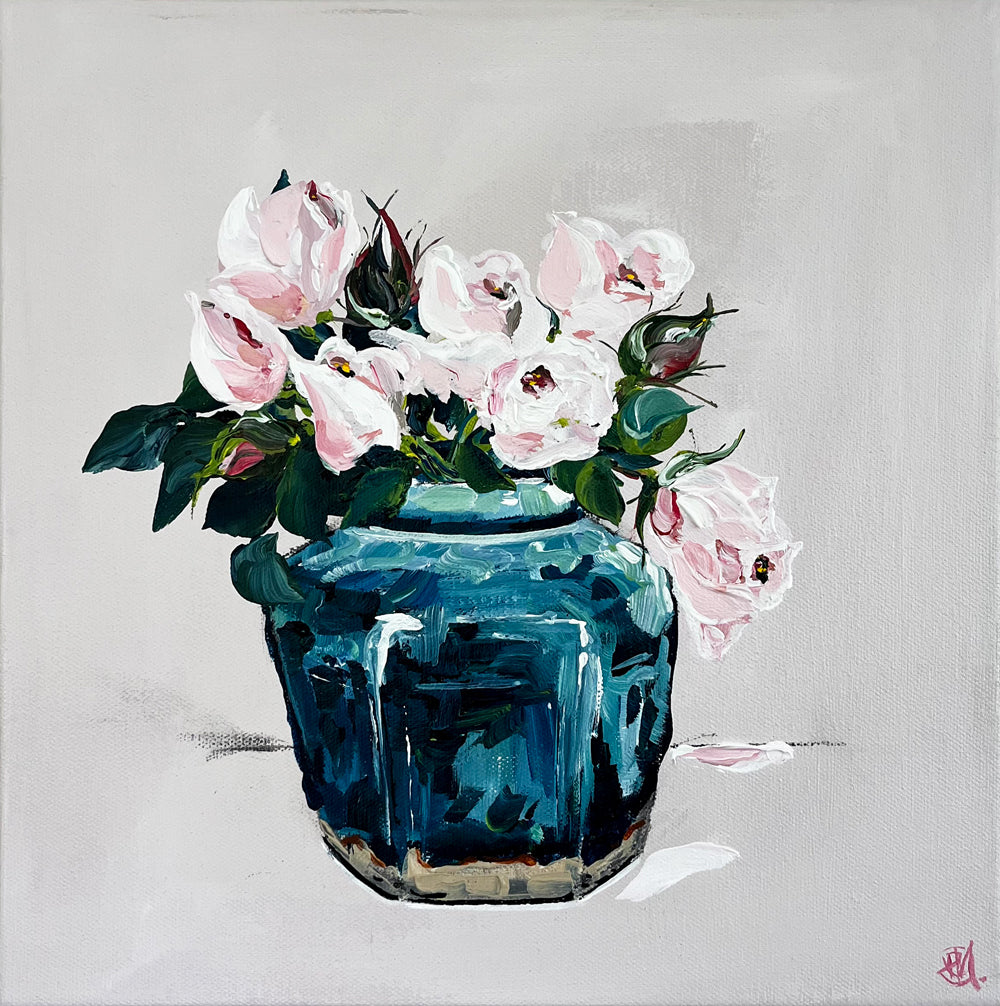 'Where Flowers Bloom So Does Hope' #1083 roslynmary art.