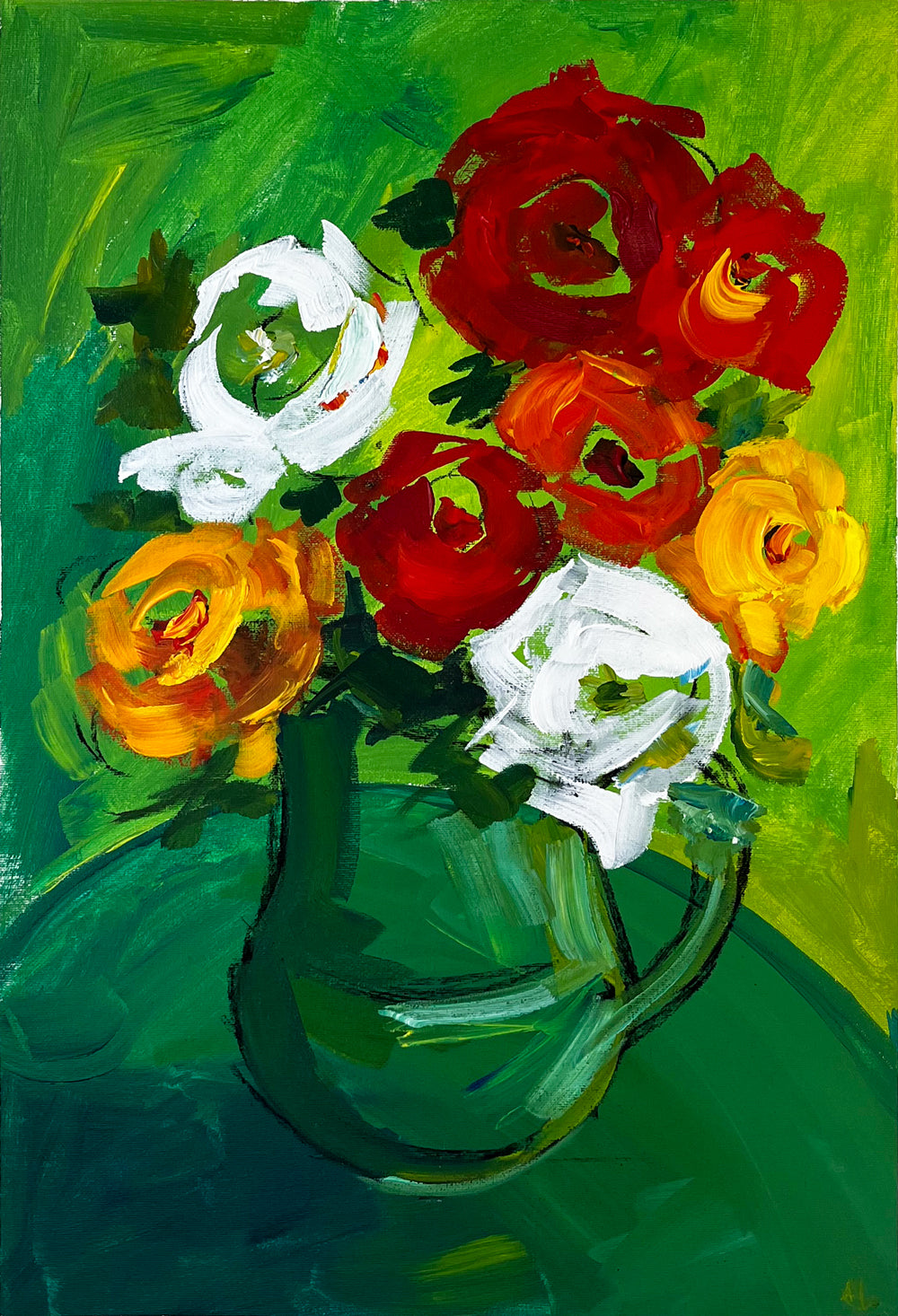 'Dance with Me' #1098 roslynmary art.