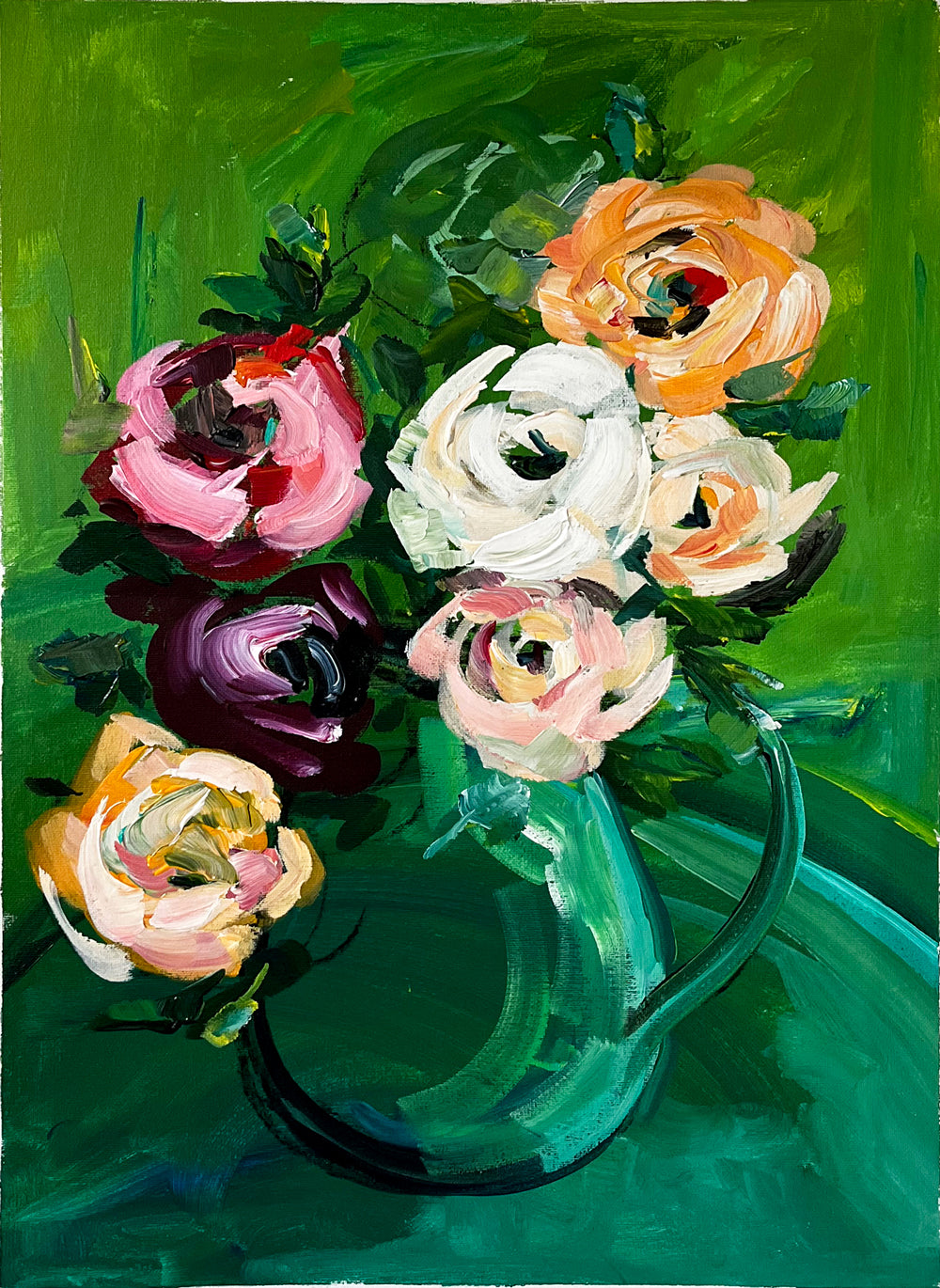 'Joy Comes in the Morning' #1099 roslynmary art.