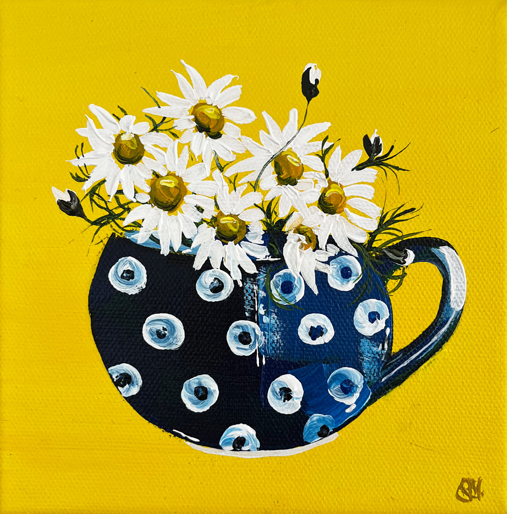 'A Cup Full of Sunshine' #1119 roslynmary art.
