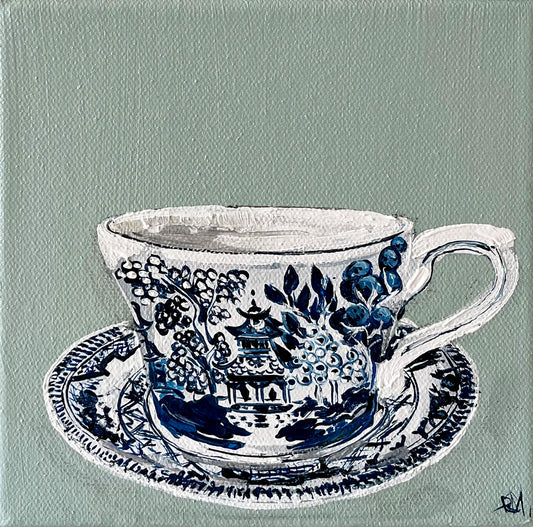 'Another Cup Please' #1138 roslynmary art.