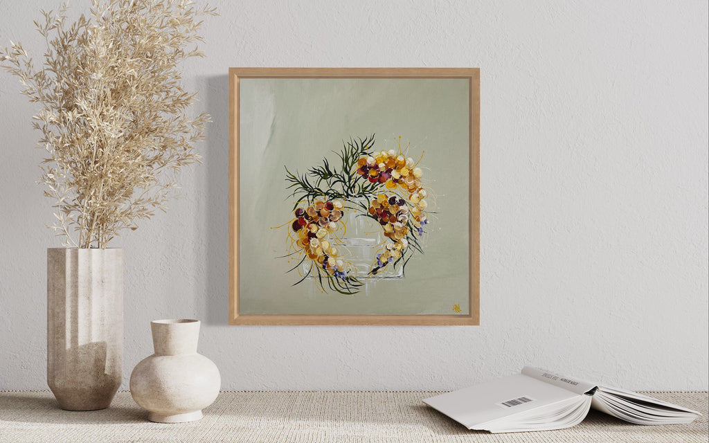 'Held in it All' #1169 roslynmary art.