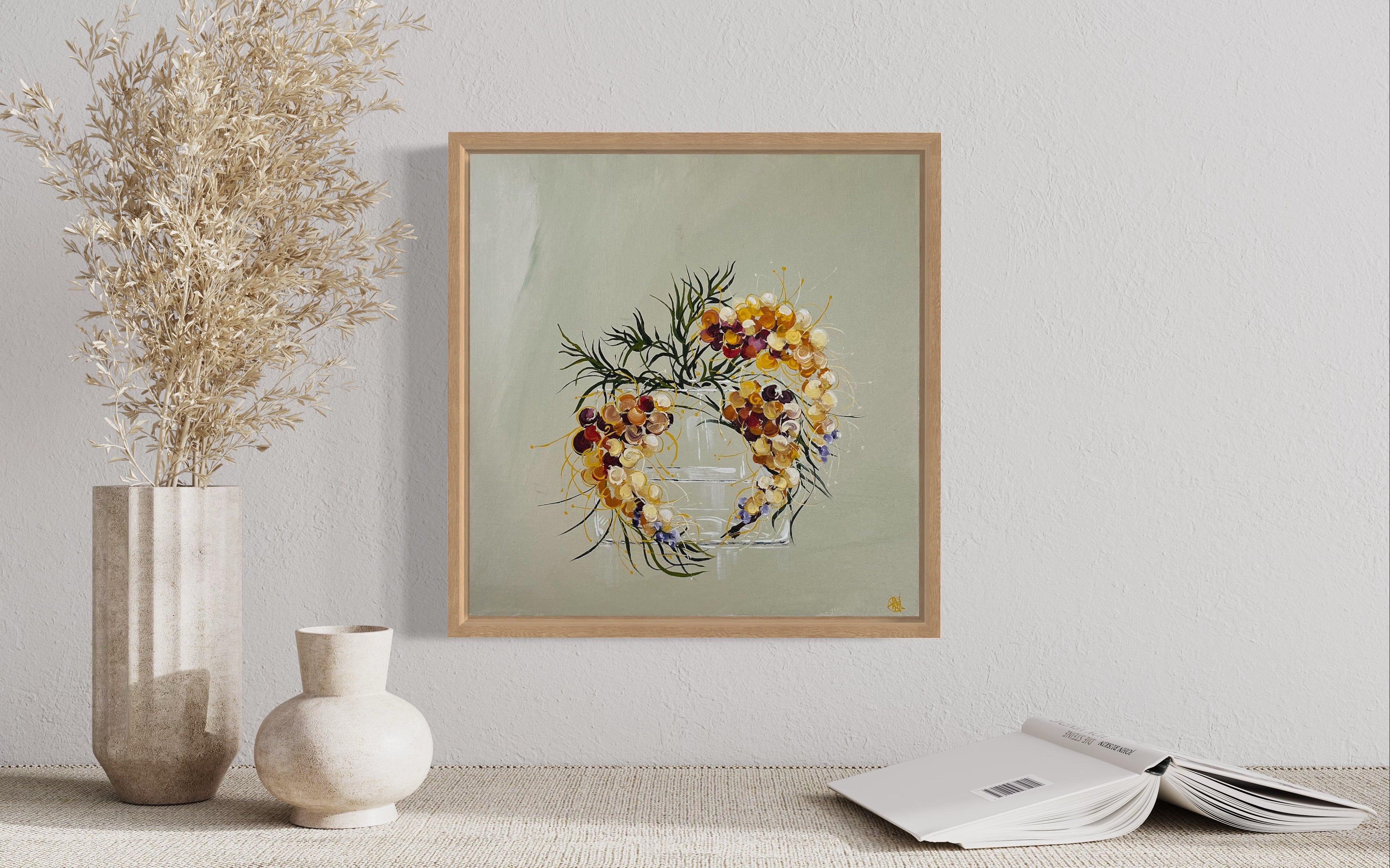 'Held in it All' #1169 roslynmary art.