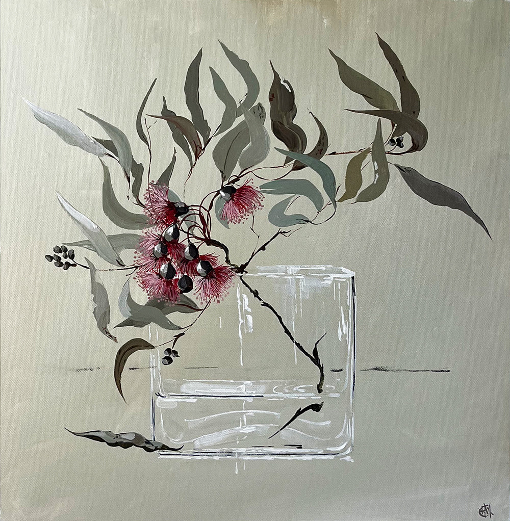 'Knock Knock, Who's There' #1183 roslynmary art.