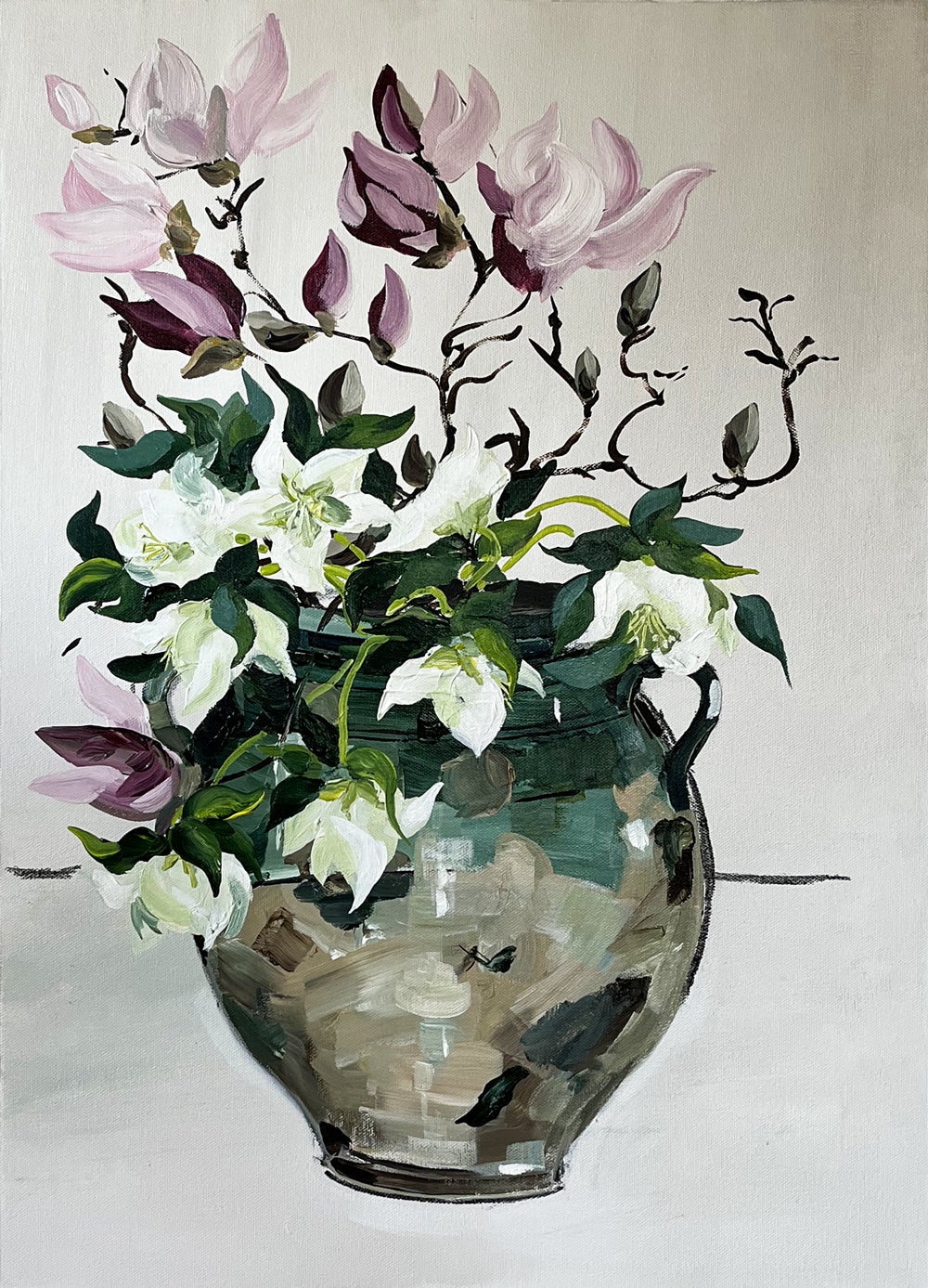 'Run to the Garden' #1198 roslynmary art.