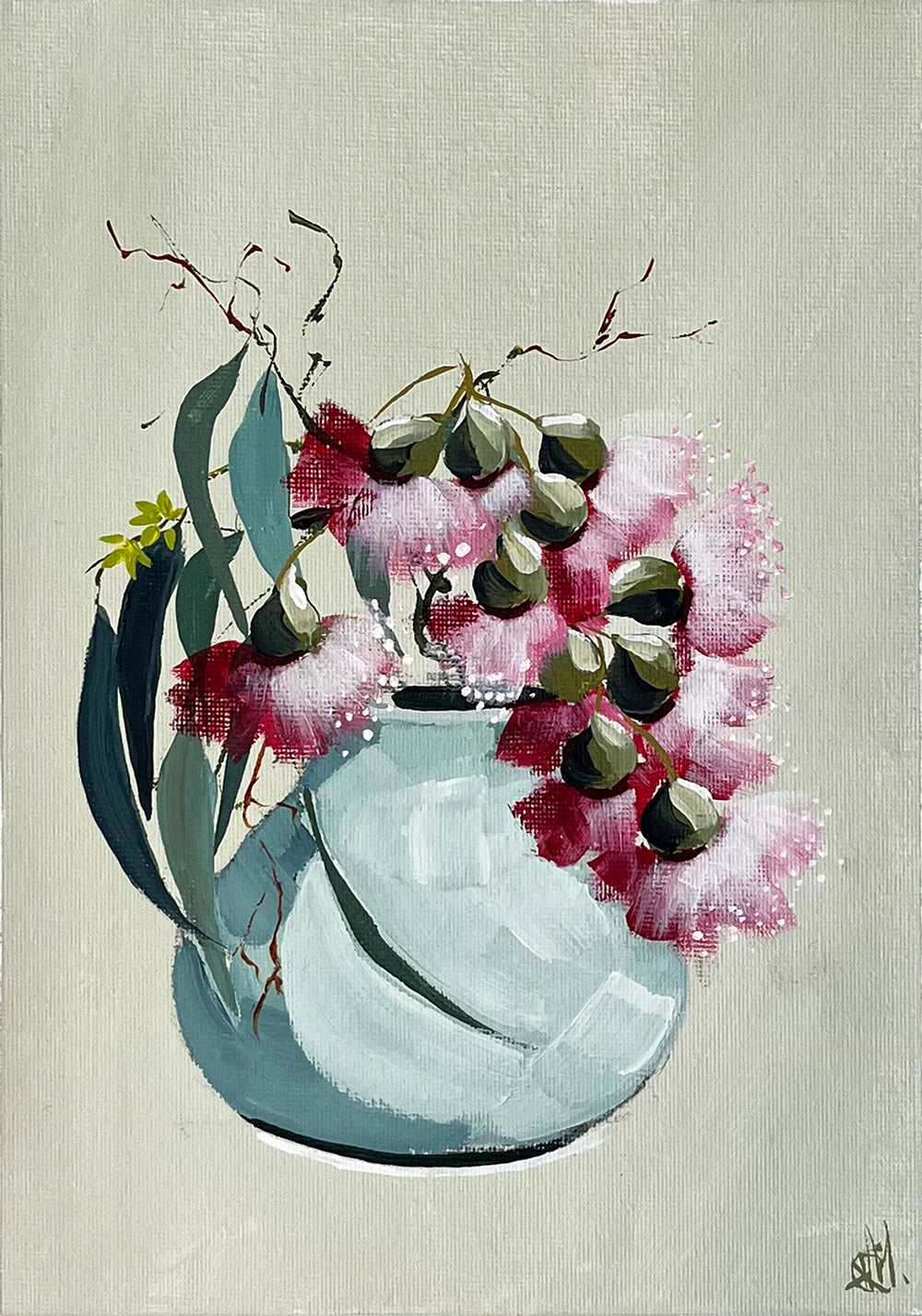 'Beauty under my Nose' #1210 roslynmary art.