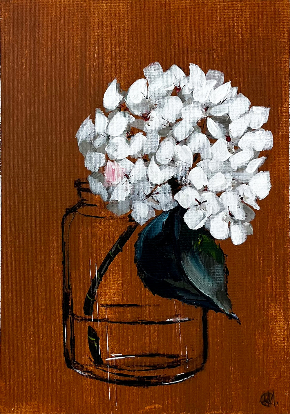 'A Big Yes' #1217 roslynmary art.
