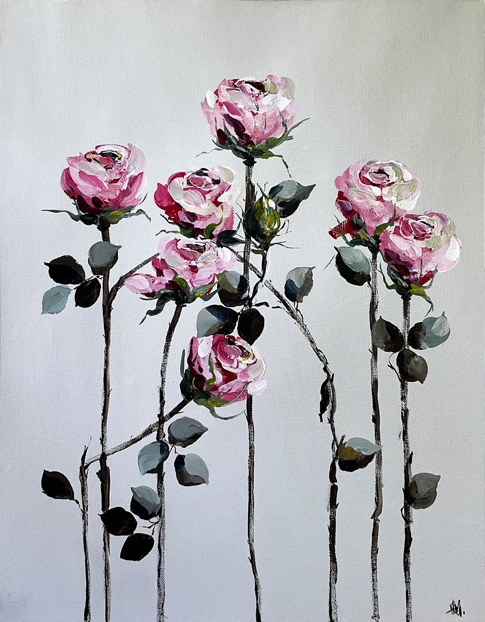 'Let them Flower' #1285 roslynmary art.