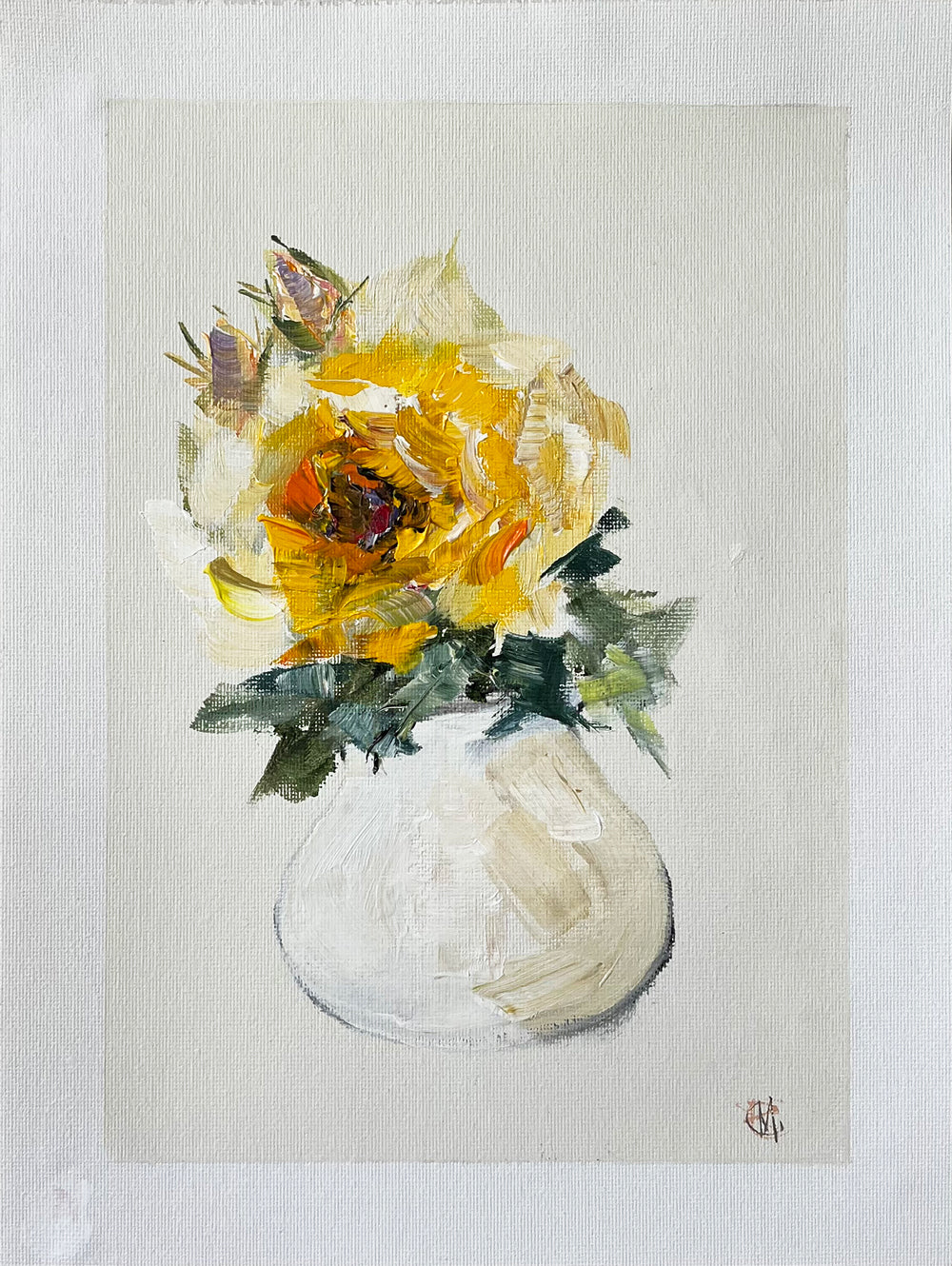 'Here Beside You' #1323b roslynmary art.