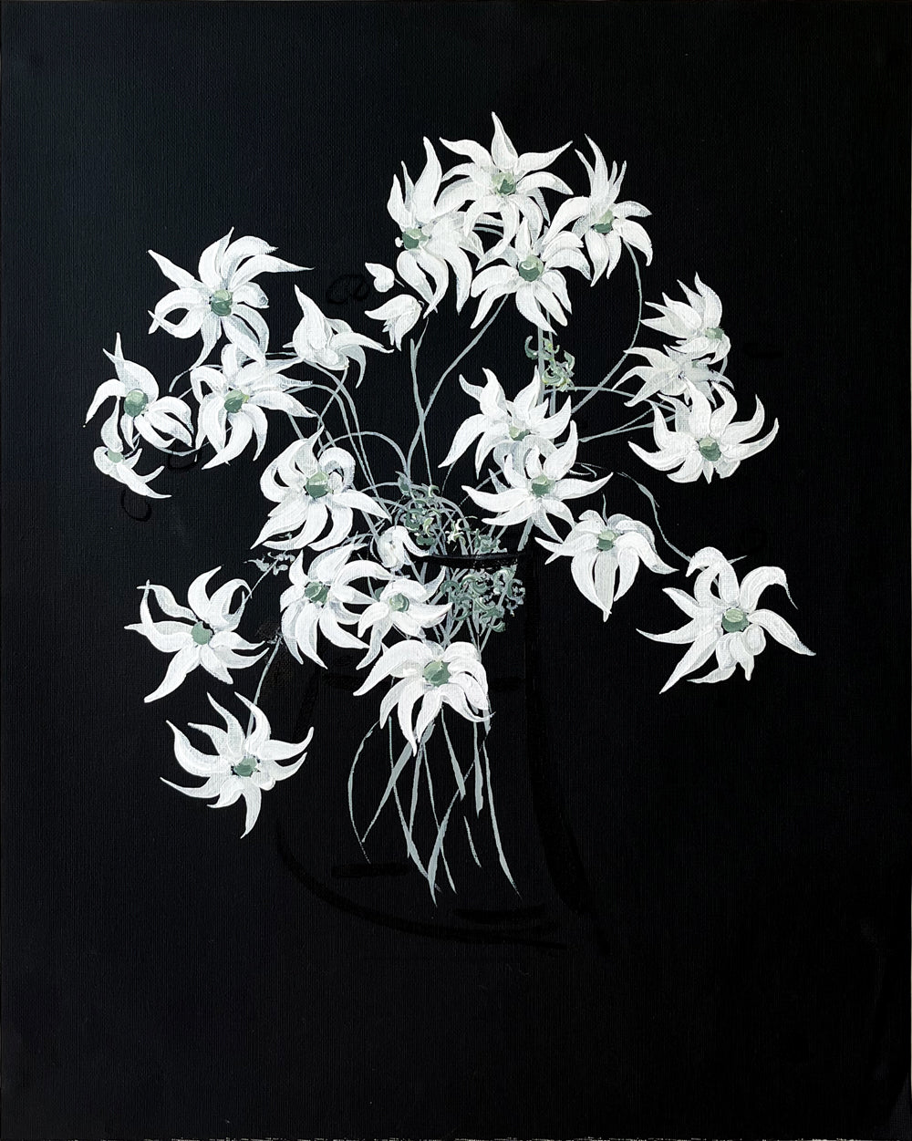 'I Wished I had Danced More' #1372 roslynmary art.
