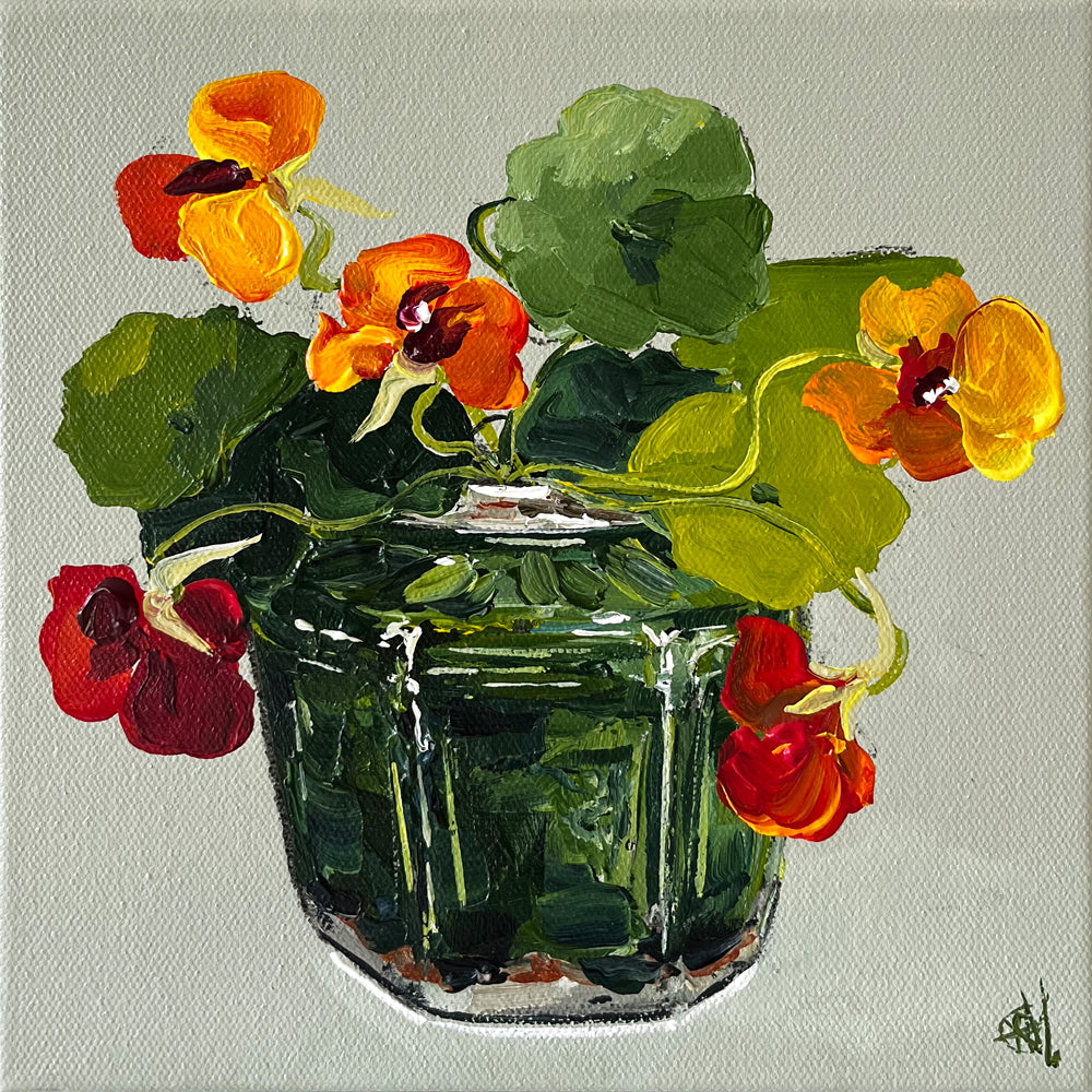 'You make me Smile' #1385 roslynmary art.