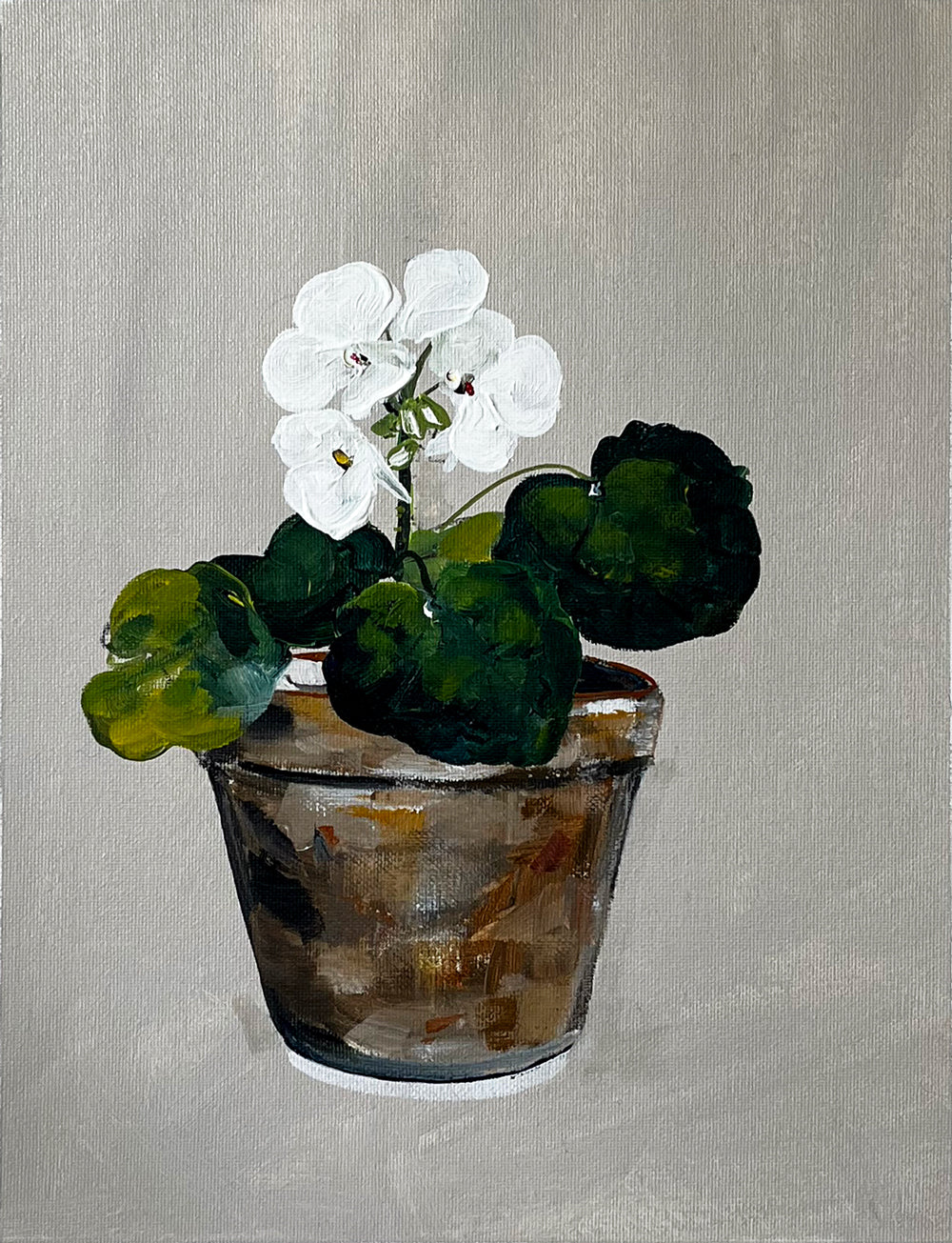 'Humble Beginnings' #1403 roslynmary art.