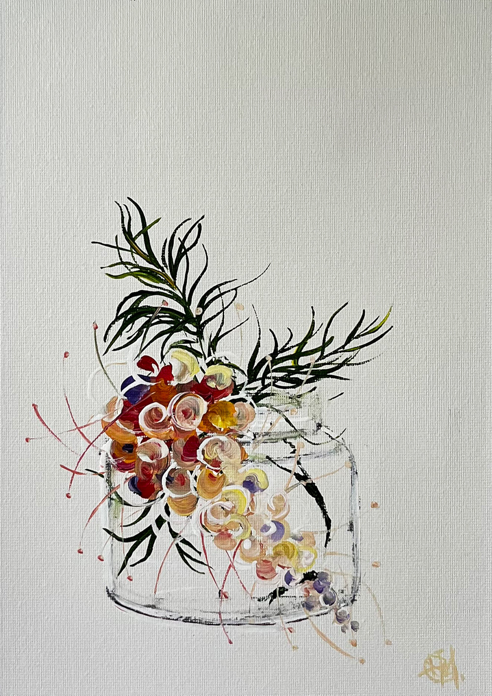 'Grateful to Bits' #1430 roslynmary art.
