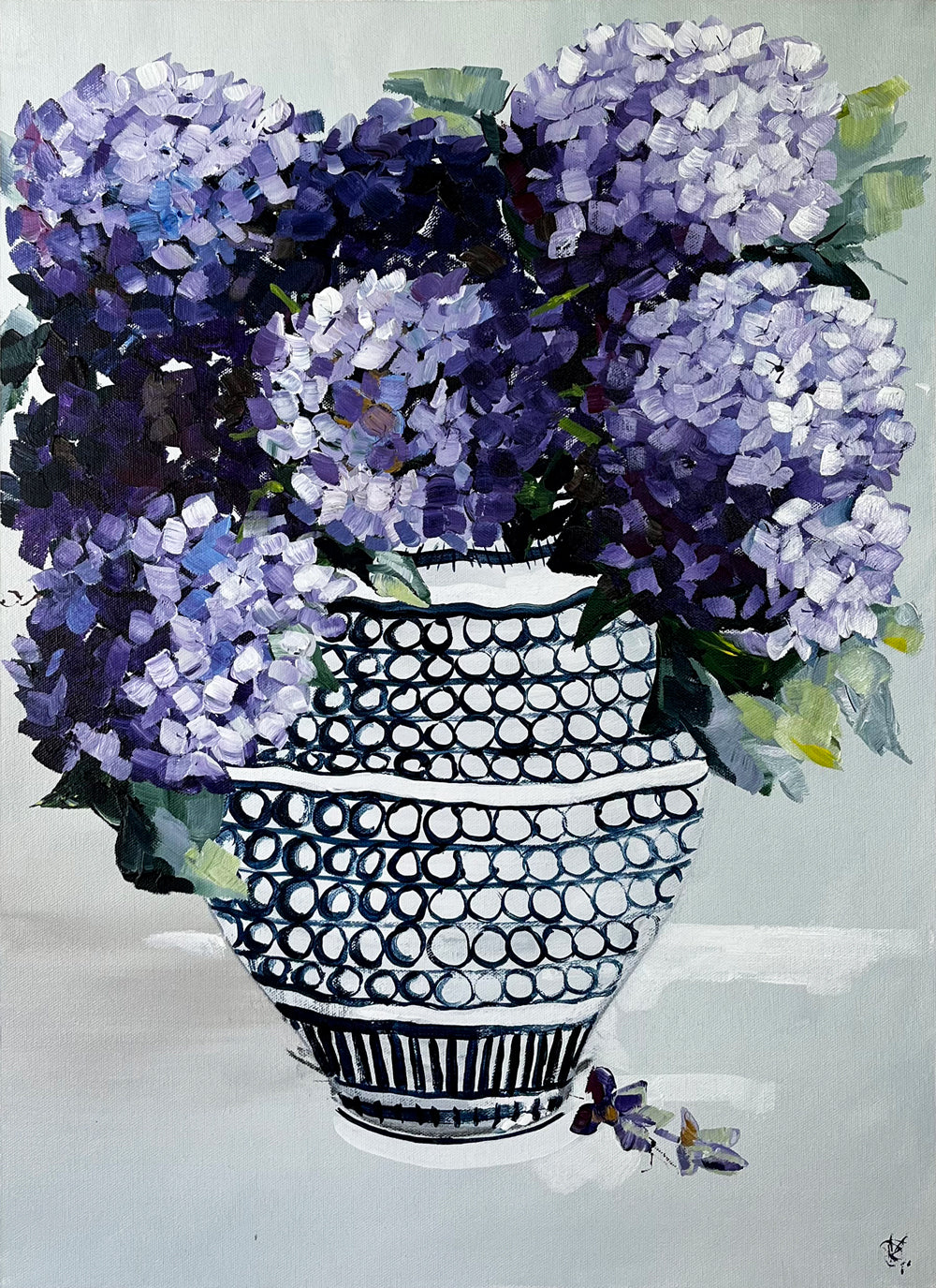 'She Blooms' #1446 roslynmary art.
