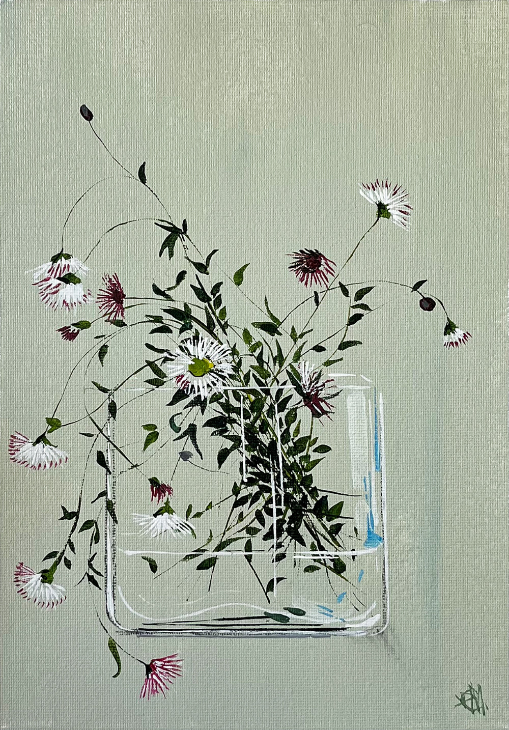'Thank You for Finding Me' #1447 roslynmary art.