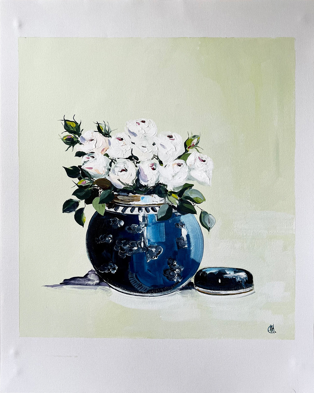 Painting: 'Let's Keep Going' #1516b roslynmary art.