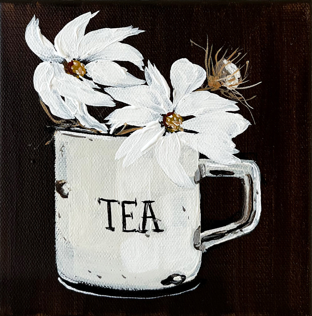 'Tea For' #1566 roslynmary art.