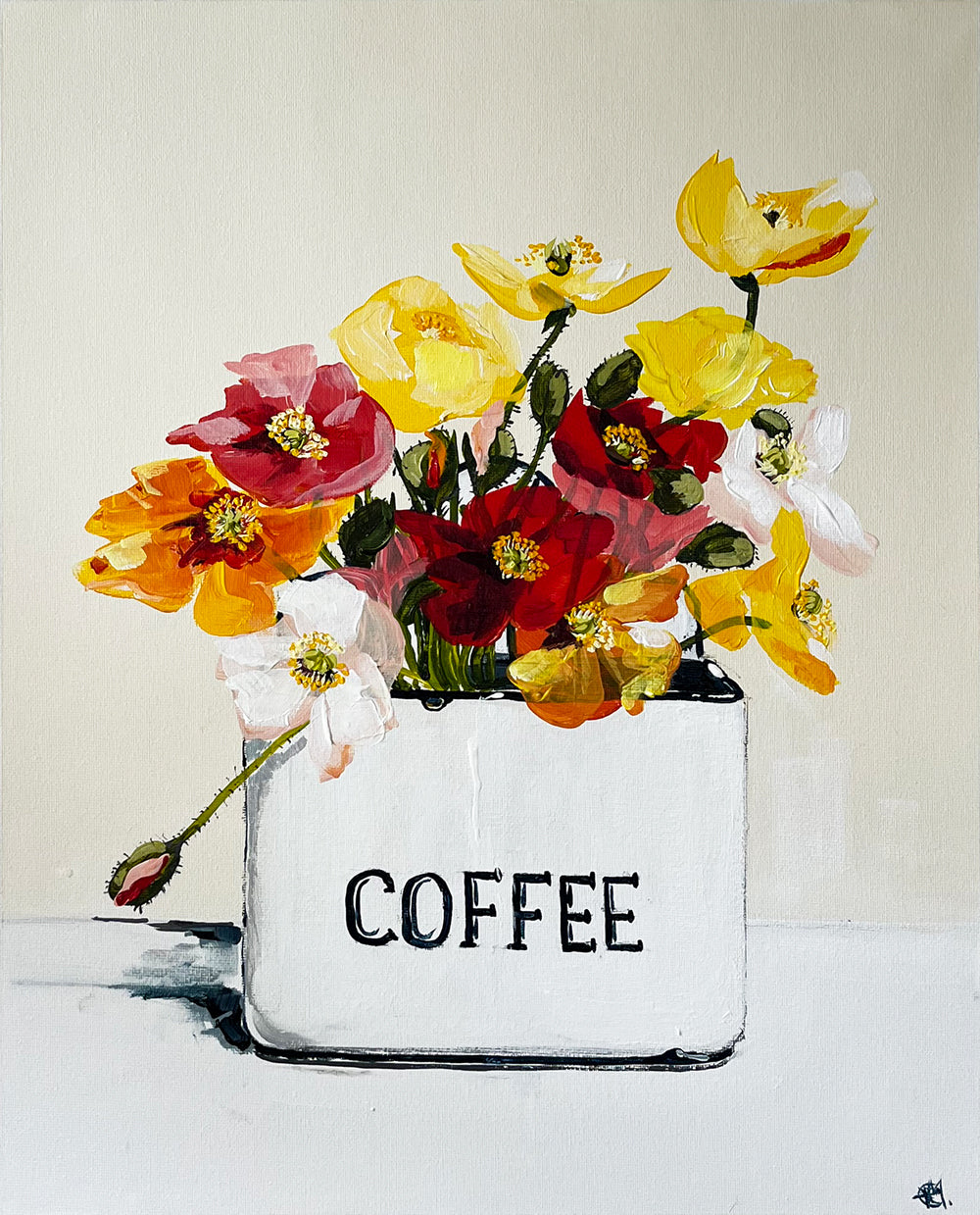 'Coffee Beans' #1571 roslynmary art.