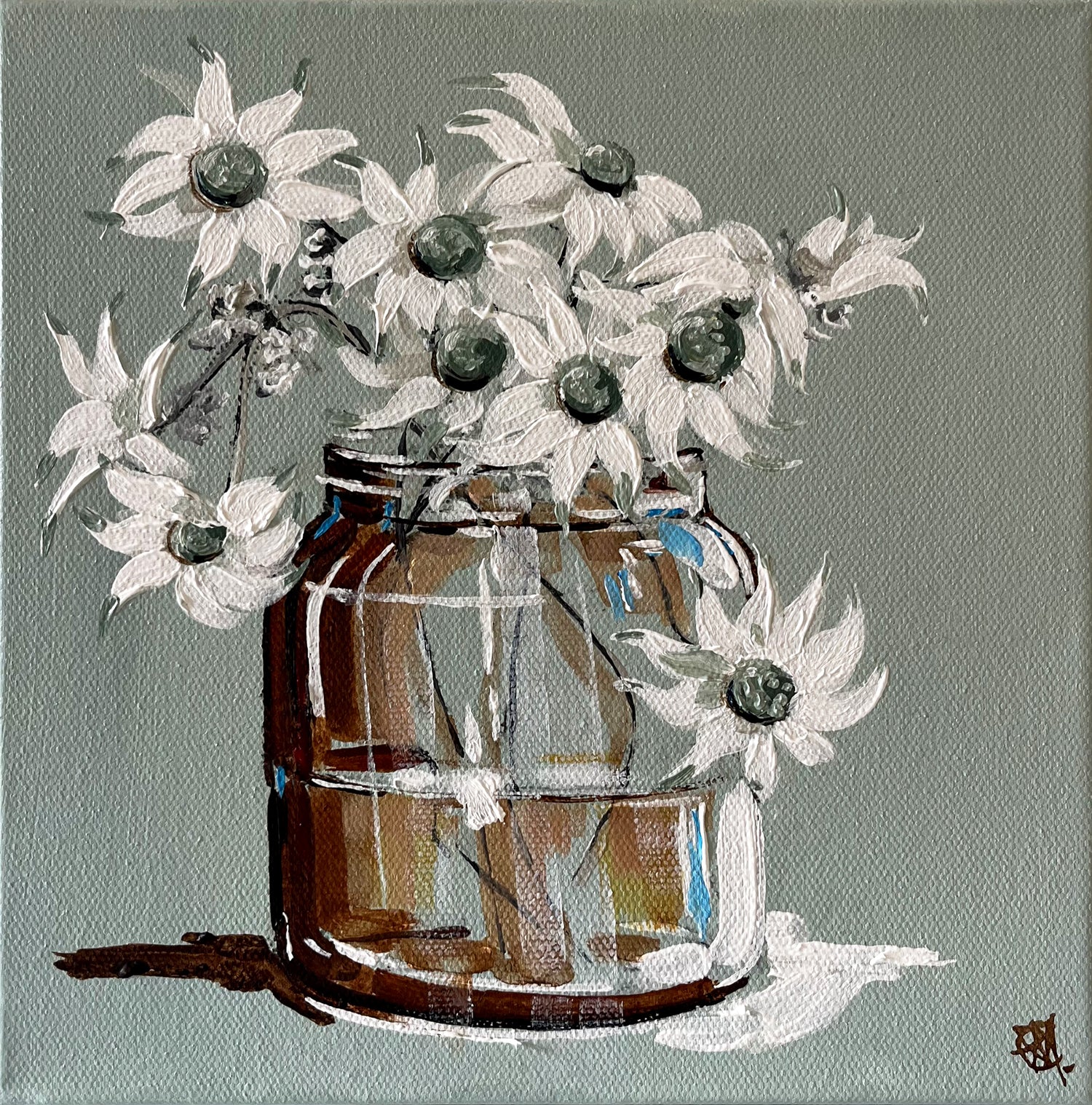 'A Jar' #1621 roslynmary art.