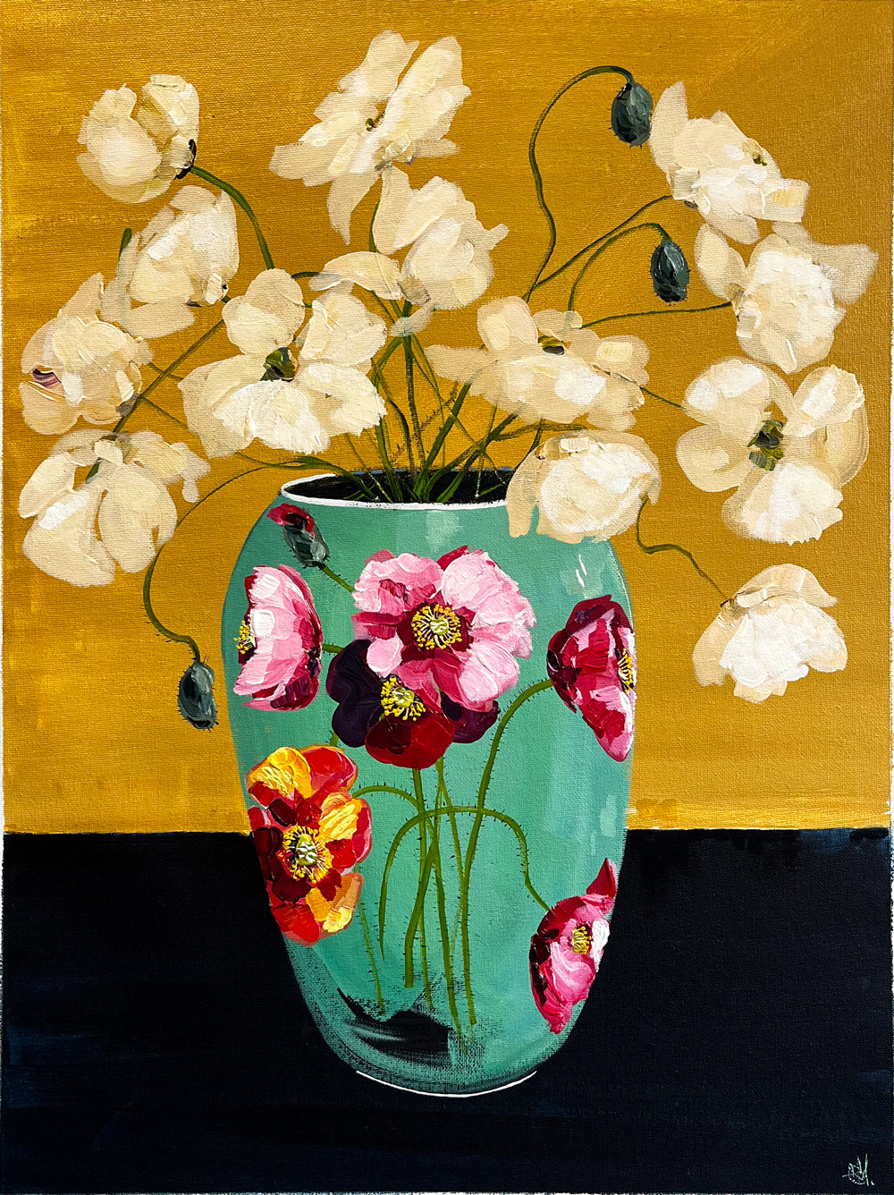 'Close Together' #1749 roslynmary art.