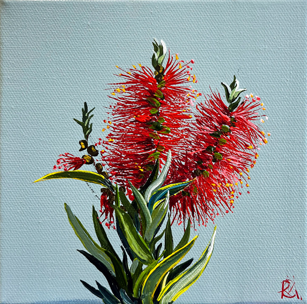 'Bottlebrush' #1756 roslynmary art.