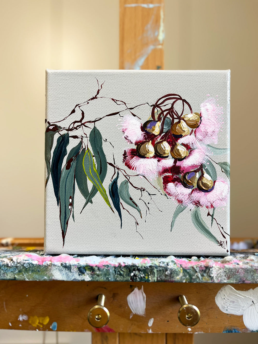 'Gum Blossom' #1757mockup roslynmary art.
