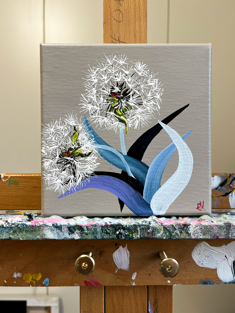 'Make Two Wishes' #1767mockup roslynmary art.