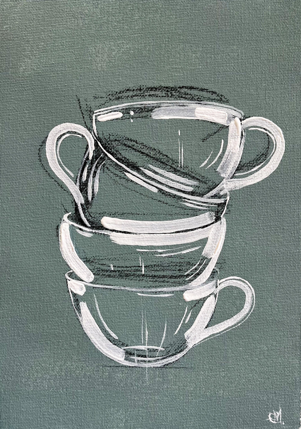 'Riding High' #1798 roslynmary art.